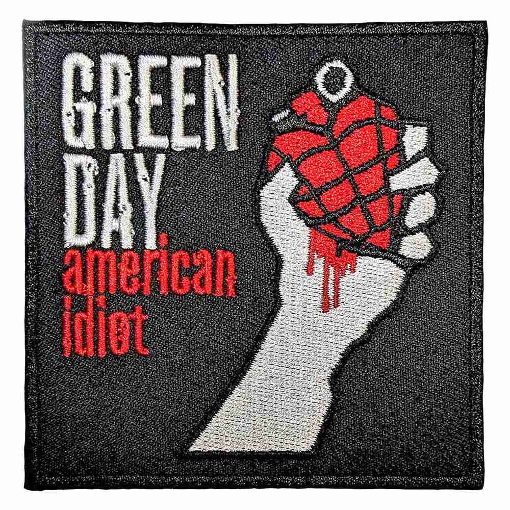 Green Day - American Idiot Patch - Schwarz